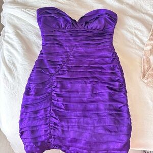 Zara Purple cocktail dress mini